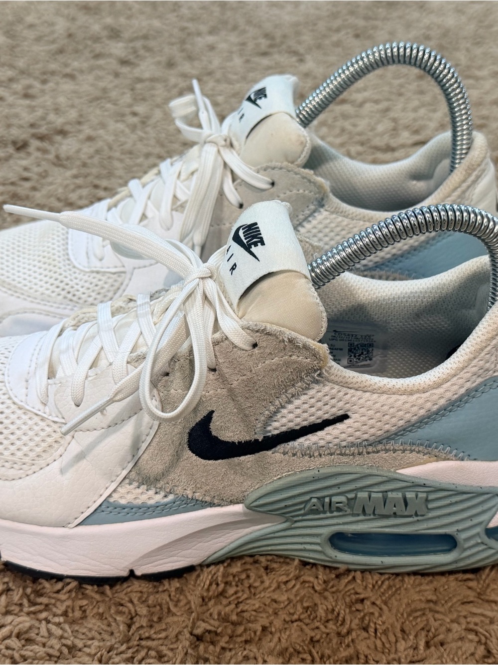 Nike Air Max Excee Women's Size 7 White Ocean Bliss CD5432-125